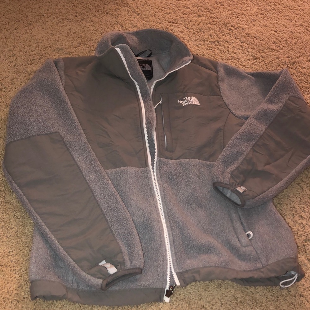 Gray Northface jacket